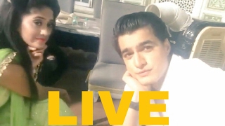 Mohsin Khan amp Shivangi Joshi LIVE Chat On 2442017 [upl. by Jessalyn]