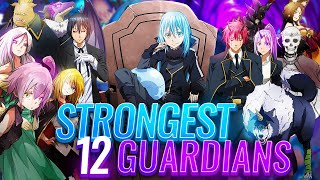 Rimuru Tempest And His 12 Strongest Guardian Lords [upl. by Toddy568]