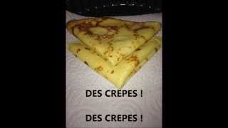 Recette délicieuse de crêpes [upl. by Ardnal85]