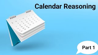 Calendar Reasoning Tricks  Easiest way to remember  Part 1 [upl. by Amitaf888]