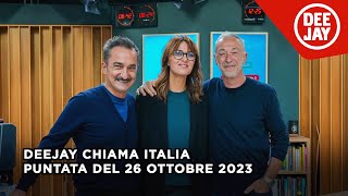 Deejay Chiama Italia  Puntata del 26 ottobre 2023  Ospite Paola Cortellesi [upl. by Ez239]