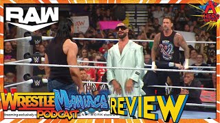 Seth Rollins to officiate Punk vs McIntyre  WWE RAW Review 07222024  WrestleManiacs Podcast [upl. by Anhavas]