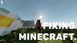 Im fixing Minecraft survival [upl. by Adrienne]