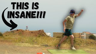 IVE NEVER PLAYED A COURSE LIKE THIS  Mijas Disc Golf Course Europe Vlog 5 [upl. by Ccasi]