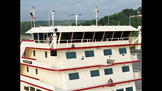 The BIGGEST TOWBOAT on the MISSISSIPPI RIVER The MV Mississippi [upl. by Aryhs949]