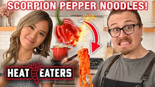 Joshua Weissman Makes Spicy Instant Noodles GOURMET  Heat Eaters [upl. by Hardden425]