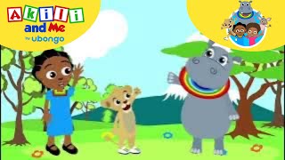 Akili learns to say HELLO  Akili amp Me  Learning videos for kids akiliandme funlearning [upl. by Auqemahs638]