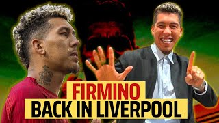 SURPRISE meeting with Roberto Firmino in Liverpool [upl. by Annaoi]