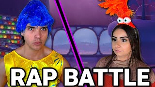 Joy Vs Anxiety Rap Battle LIVE Music Video Inside Out 2 [upl. by Salinas]