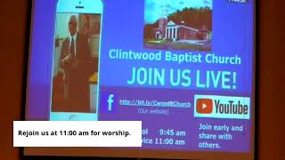 Clintwood Baptist Church Live Stream [upl. by Dyrrej]