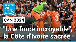 quotUne force incroyablequot  La Côte dIvoire remporte une 3e étoile • FRANCE 24 [upl. by Keener154]