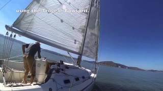 Trogear Aftermarket Bowsprit from Headsail to Code0 [upl. by Nana]