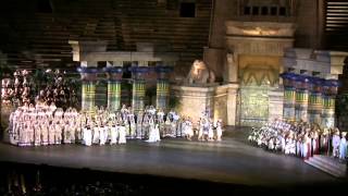 Arena Di Verona Aida 1913 07092014 [upl. by Baerman]