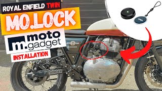 E20  MOLOCK NFC motogadget  Royal Enfield Interceptor 650 [upl. by Aneetak]