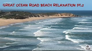 OCEAN RELAXATION AT THE GREAT OCEAN ROAD  BEACHES NEAR MELBOURNE AUSTRALIA [upl. by Netloc]