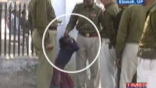 Two Cops Suspended For Assaulting A Six Year Old Girl  Caught On Camera [upl. by Bekaj]