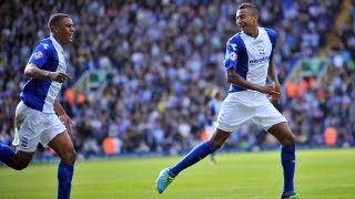 Birmingham City 41 Sheffield Wednesday  Championship 201314 Highlights [upl. by Eniac]