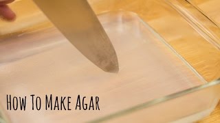 How to Make Agar Recipe 寒天の作り方（レシピ） [upl. by Feodor]