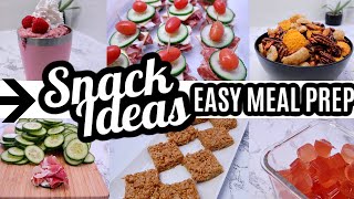 EASY MEAL PREP SNACK IDEAS  FREEZER MEAL PREP  COOK WITH ME  LARGE FAMILY FOOD PREP [upl. by Ignacio696]