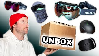 🔴 Live Anon Goggle Unboxing and Snowboard QampA [upl. by Ahsyat]