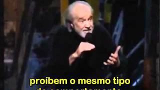 George Carlin  Os Dez Mandamentos LEGENDADO [upl. by Aicile]