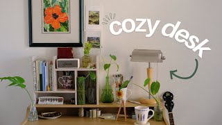 cozy desk tour  my must have planner pages ✎ᝰ ݁₊ ⊹ [upl. by Darum89]