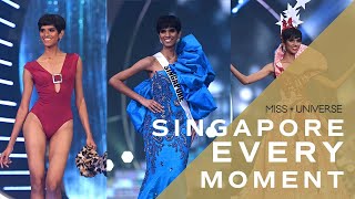 70th MISS UNIVERSE SINGAPORE Nandita Bannas BEST BITS  Miss Universe [upl. by Biernat]