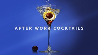 After Work Cocktails  Lounge Music [upl. by Noseyt]