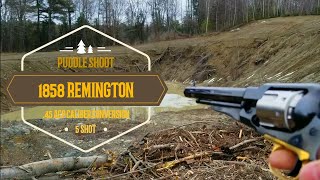 1858 REMINGTON 45 ACP CONVERSION CYLINDER 4K Edition [upl. by Pardo]