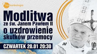 Różaniec i modlitwa ze św Janem Pawłem II o uzdrowienie skutków przemocy 2001 Czwartek [upl. by Neelhtac969]