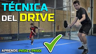 CLASE TÉCNICA de la DERECHA 👉 TUTORIAL de PÁDEL 🎾 Adan Ponce  Alto Padel 🥎 [upl. by Inus153]