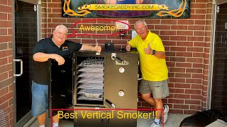 The Largest Affordable Vertical Pellet Smoker Ever  Smoke Daddy Pellet Pro  Double Door Smoker [upl. by Thorne186]