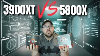 AMD Ryzen 3900XT vs 5800X Can AMDs new 8 core beat its 12 Core BEAST [upl. by Schenck]