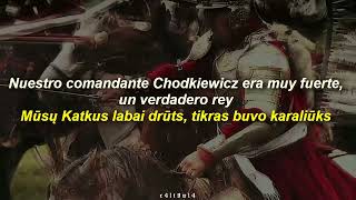 Ugniavijas  Oi Šermukšnio \\ canción de guerra polacolituana SUB ESPAÑOL  LIETUVIŲ [upl. by Nadual]