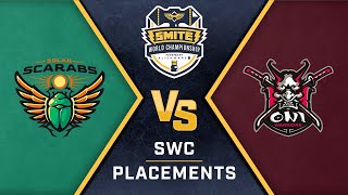 SWC Placements Day 6 Group A amp B Last Chance Qualifier ONI WARRIORS VS SOLAR SCARABS [upl. by Vere415]