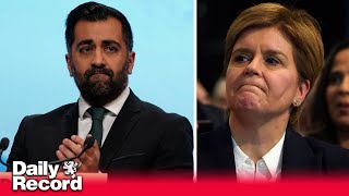 Humza Yousaf thanks Nicola Sturgeon for transforming Scotland in SNP conference speech [upl. by Alletse]