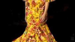 SIMOF 2015 Desfile Trajes de flamenca de Lina  Colección Lina 7 [upl. by Notgnilliw]