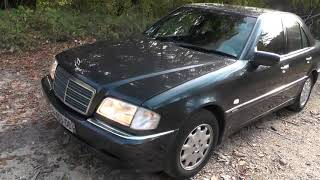 MercedesBenz C220D W202 1997  Depth Review Engine Interior Exterior [upl. by Gotthelf]