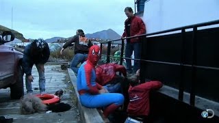 Closest Calls Spiderman to the Rescue  Deadliest Catch [upl. by Aranaj]