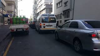 Taxi ride through Durbans famous busy West Street now known as Dr Pixley ka Seme Street in Jan 2024 [upl. by Acinor433]