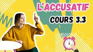 Apprendre le russe rapidement Cours 33 Accusatif [upl. by Tuckie]