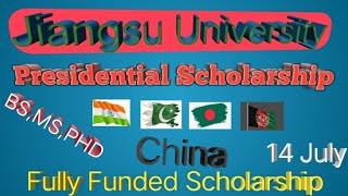 Jiangsu Universityhow to apply for Jiangsu university scholarship\Study free in china 20242025 [upl. by Amieva]