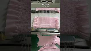 75Needles Chain Stitch Shirring and Smocking Sewing Machine [upl. by Sell]