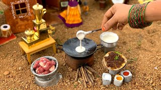 Miniature Mutton Kari Dosai  Madurai Special Street Food  South Indian Kari Dosa Recipe [upl. by Akilak765]