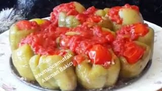 Kilitli Kek Kalıbında Kıymalı Dolma TarifiYapımı Sesli Anlatım Yemek Tarifi [upl. by Dino]