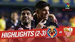 Resumen de Villarreal CF vs Sevilla FC 23 [upl. by Lanie620]