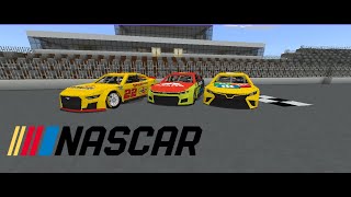 Minecraft NASCAR test [upl. by Cherye]