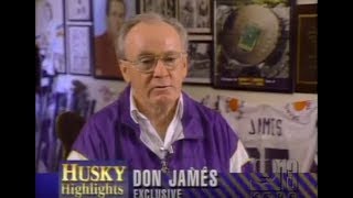 1993 PreSeason Husky Highlights Show Don James retirement [upl. by Peony]