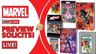 Marvel Comics Previews August 2024  Omnibus  Epic Collections  Trades  Collected Editions [upl. by Leivad138]