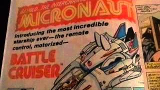 Micronaut Battle Cruiser Toy  1979 [upl. by Dionne]